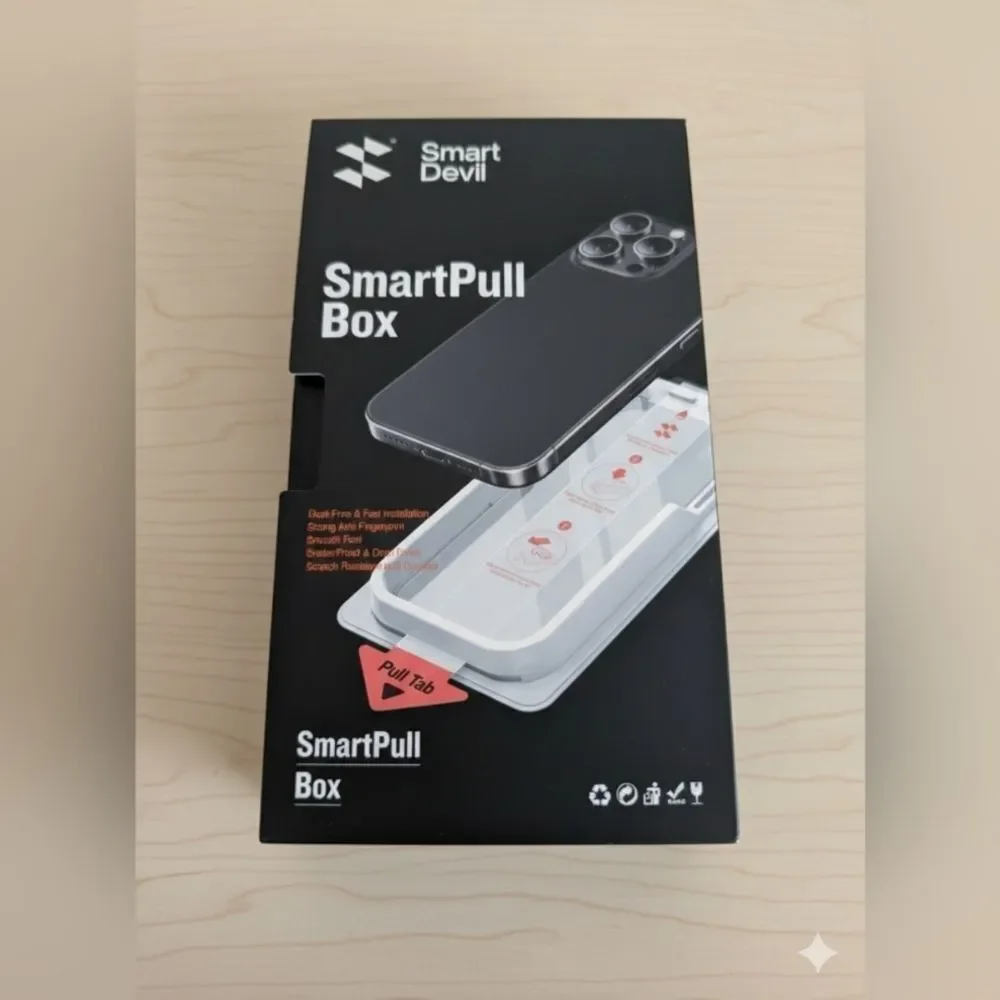 Smart Devil SmartPull Box Screen Protector Google Pixel 9 Pro (3 Pack) (NWT)